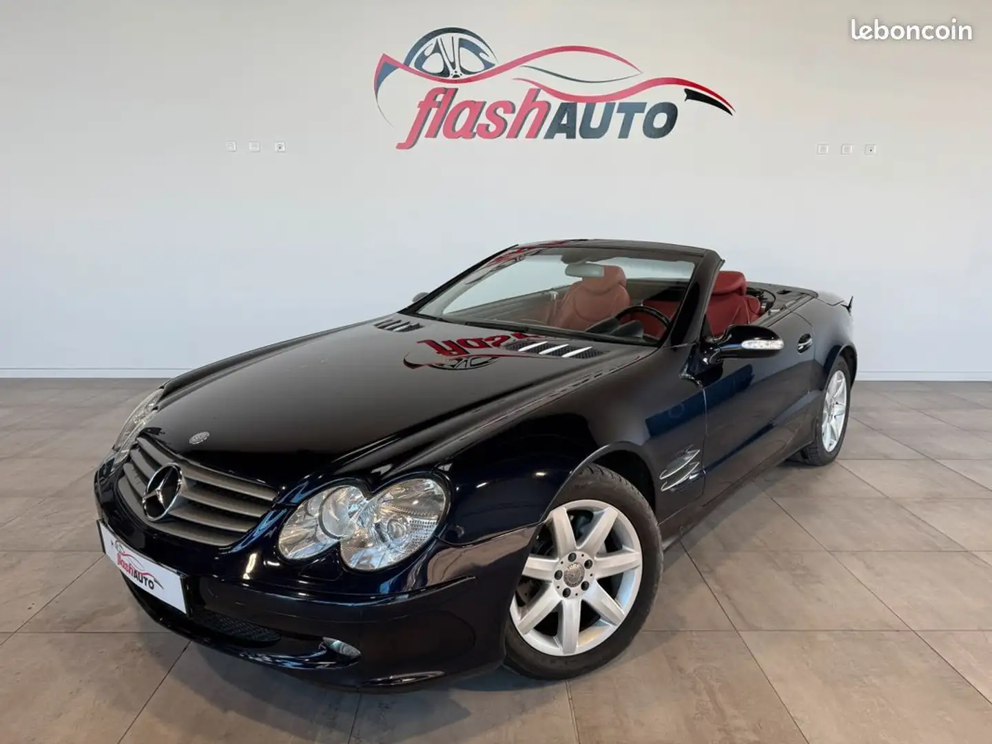 Mercedes-Benz SL 350 Classe MERCEDES SL350 CABRIOLET 3.7 i V6 245cv-BVA Bleu - 1