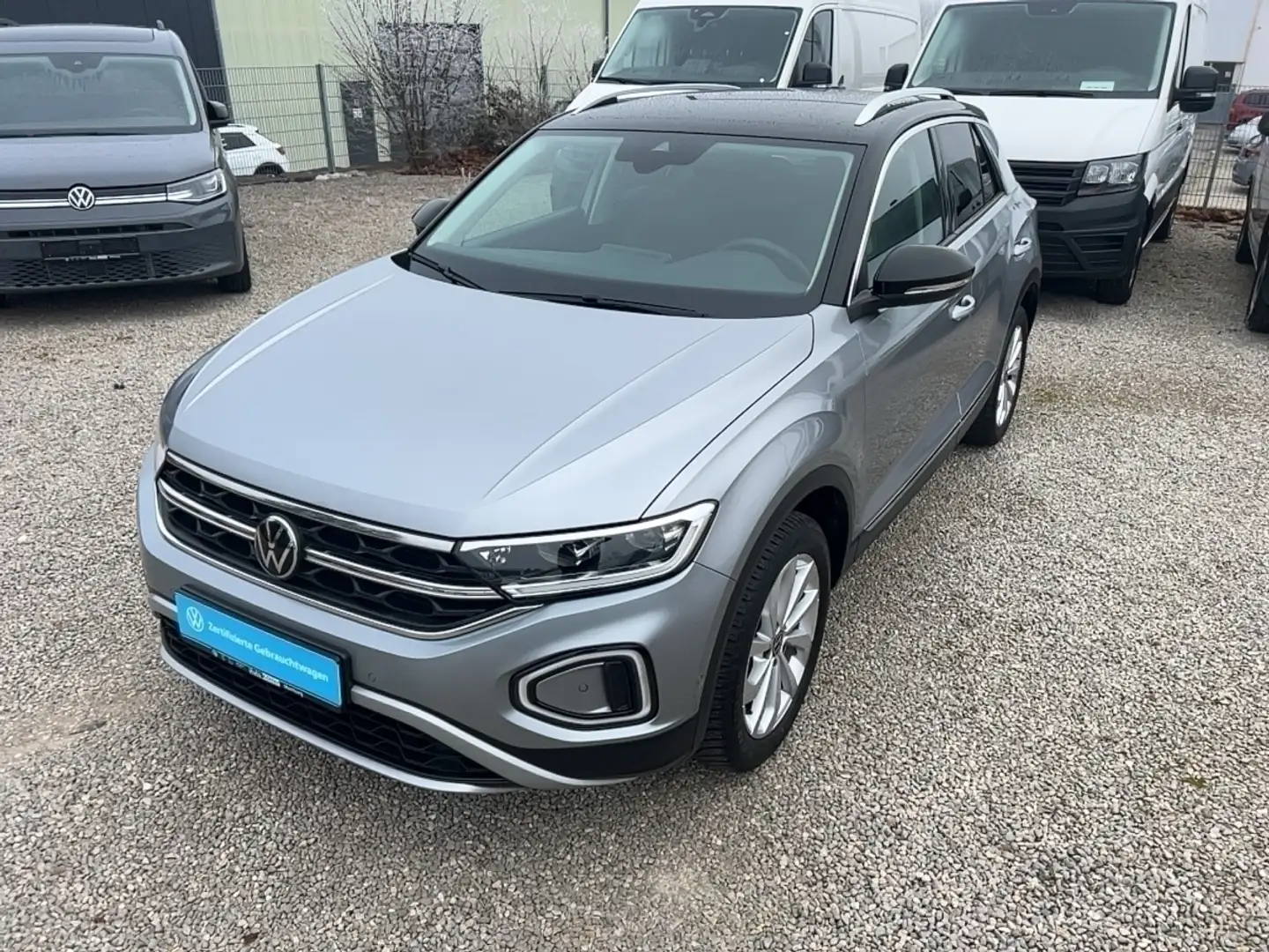 Volkswagen T-Roc 2.0 TDI 4Motion Style /AHK/Virt/ACC Silber - 2