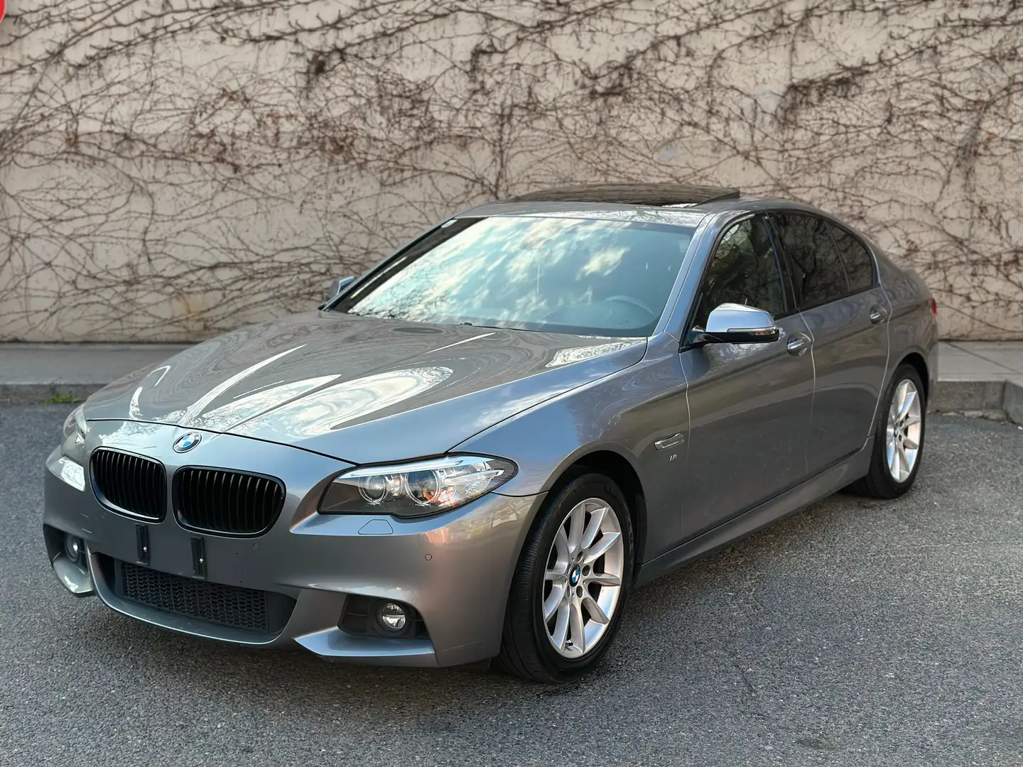 BMW 530 530d M-Paket x-Drive *SCHIEBEDACH* *SZH* *HUD* Grijs - 1
