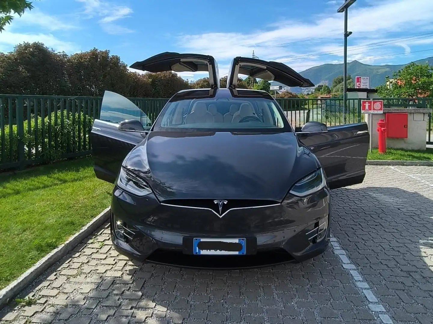 Tesla Model X Model X 100 D Gris - 1