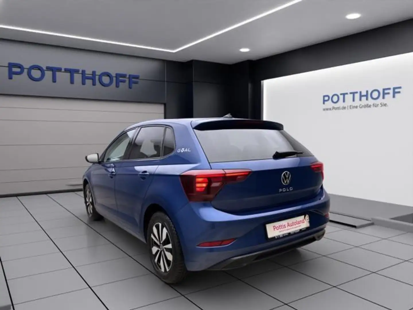 Volkswagen Polo 1.0 TSI GOAL NAVI PDC SITZHZG KLIMA Blau - 2