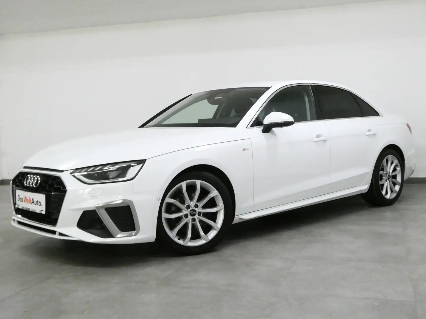 Audi A4 "S-Line" Matrix Navi 360°Kamera DAB Head-up Shz Weiß - 1