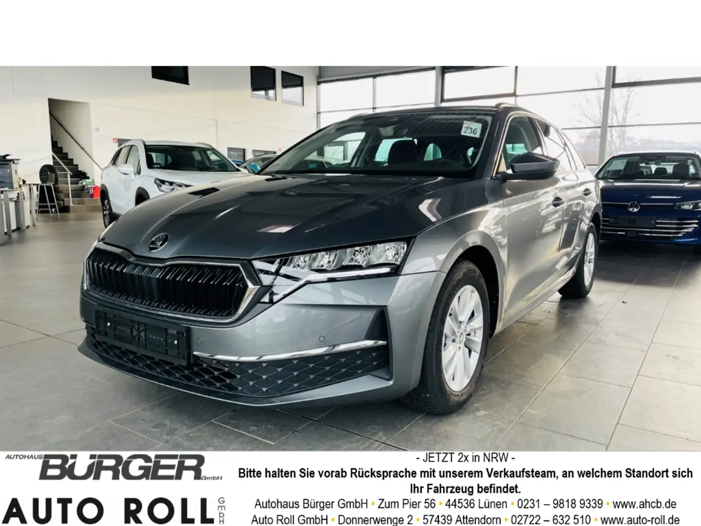 Skoda Octavia 1.5 TSI e-Tec Navi ACC LED Winterpaket Digitales C Grau - 1