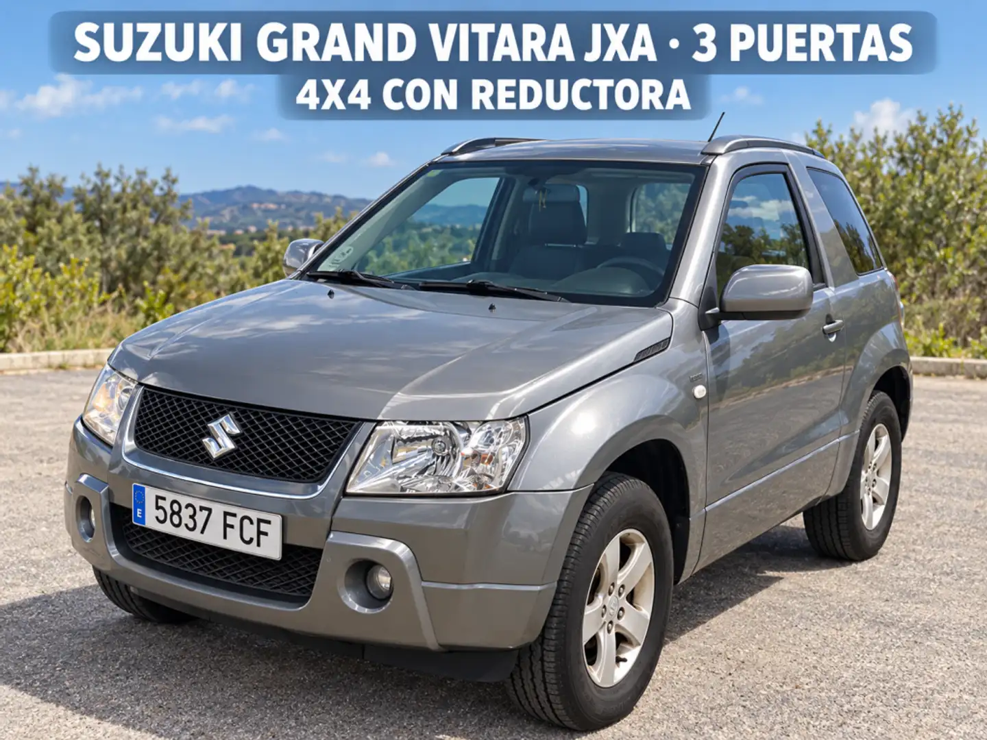 Suzuki Grand Vitara 1.9DDiS JX-A Gris - 1