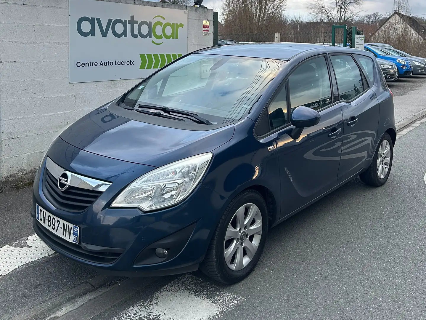 Opel Meriva Meriva 1.3 CDTI - 75 FAP Essentia Bleu - 1