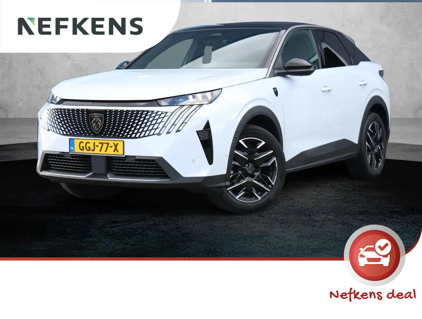 Peugeot 3008 1.2 Hybrid 136 GT Automaat | Navigatie | Alcantara Wit - 1