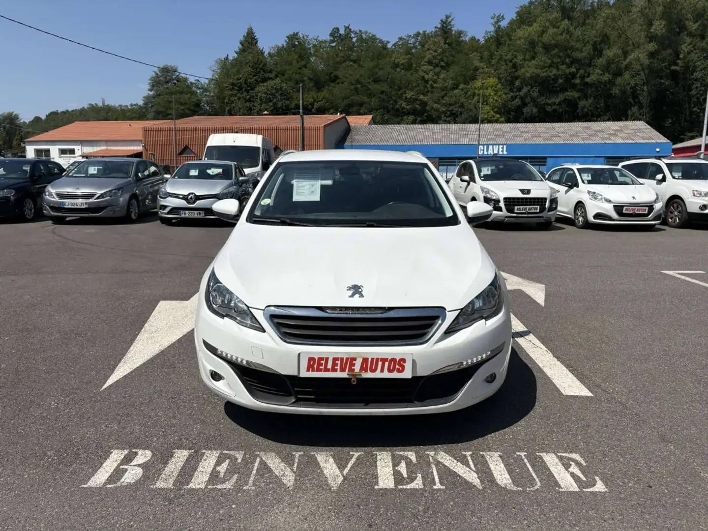 Peugeot 308 II 1.6 BlueHDi 100ch Active Business S&S 5p Blanc - 1