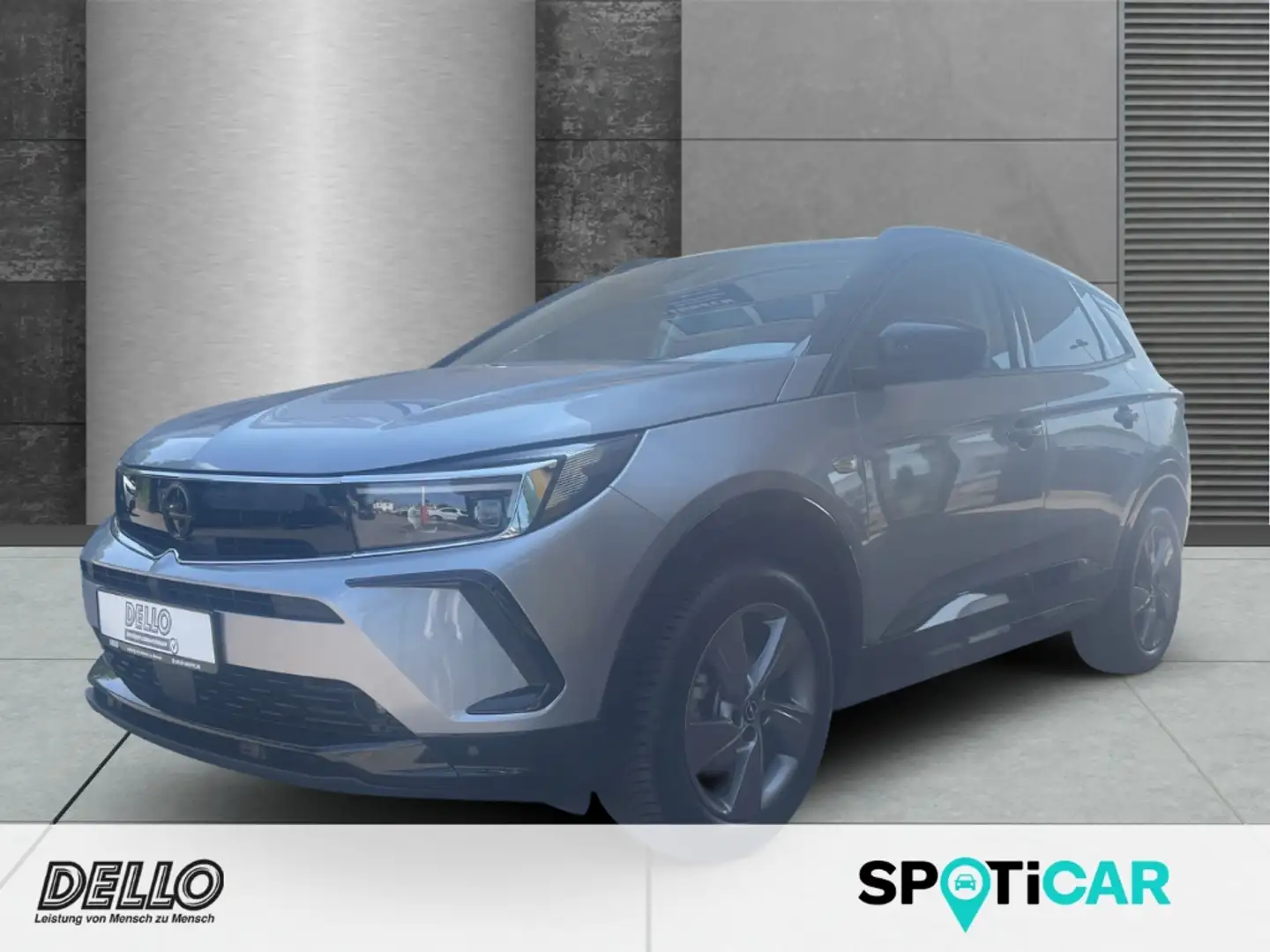 Opel Grandland GS Line 1.2 Turbo AT  Technology-Paket Style AHK-a Grau - 1