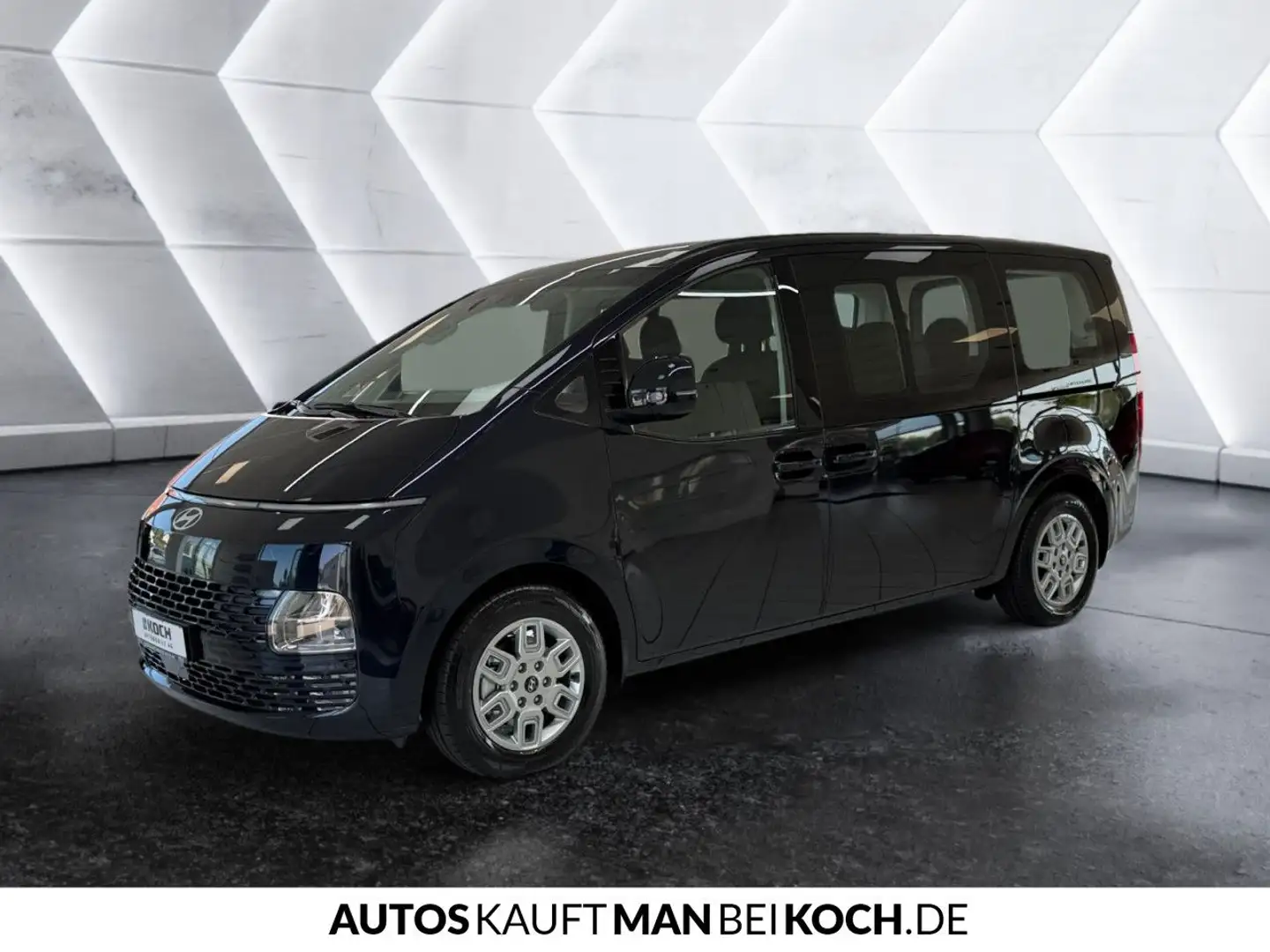 Hyundai STARIA MHYBRID 1.6 T-GDI AUT 9S LED SH NAVI KAM Niebieski - 2