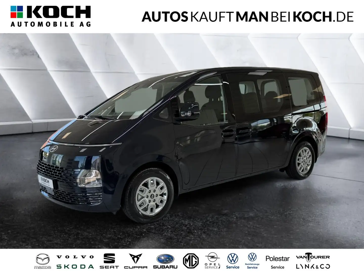 Hyundai STARIA MHYBRID 1.6 T-GDI AUT 9S LED SH NAVI KAM Niebieski - 1