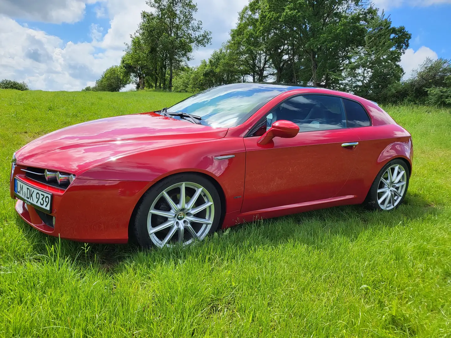 Alfa Romeo Brera Brera 2.2 JTS LIEBERHABERZUSTAND DAB+ NAVI SKYVIEW Rot - 2