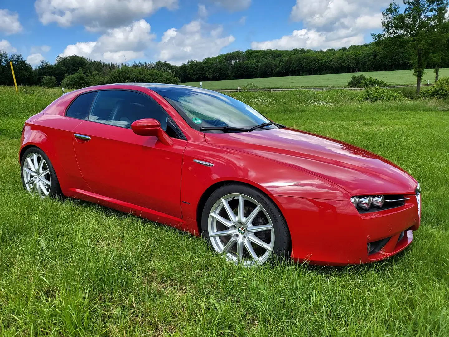 Alfa Romeo Brera Brera 2.2 JTS LIEBERHABERZUSTAND DAB+ NAVI SKYVIEW Rot - 1