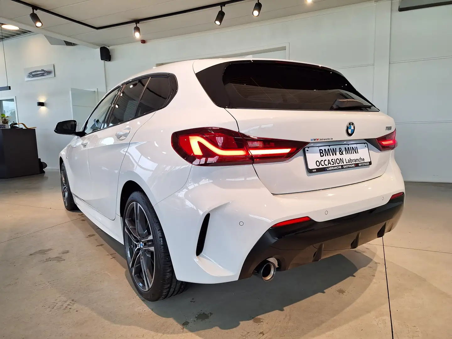 BMW 118 M-SPORT/NAV/CARPLAY/PDC/LED/GARANTIE Blanc - 2
