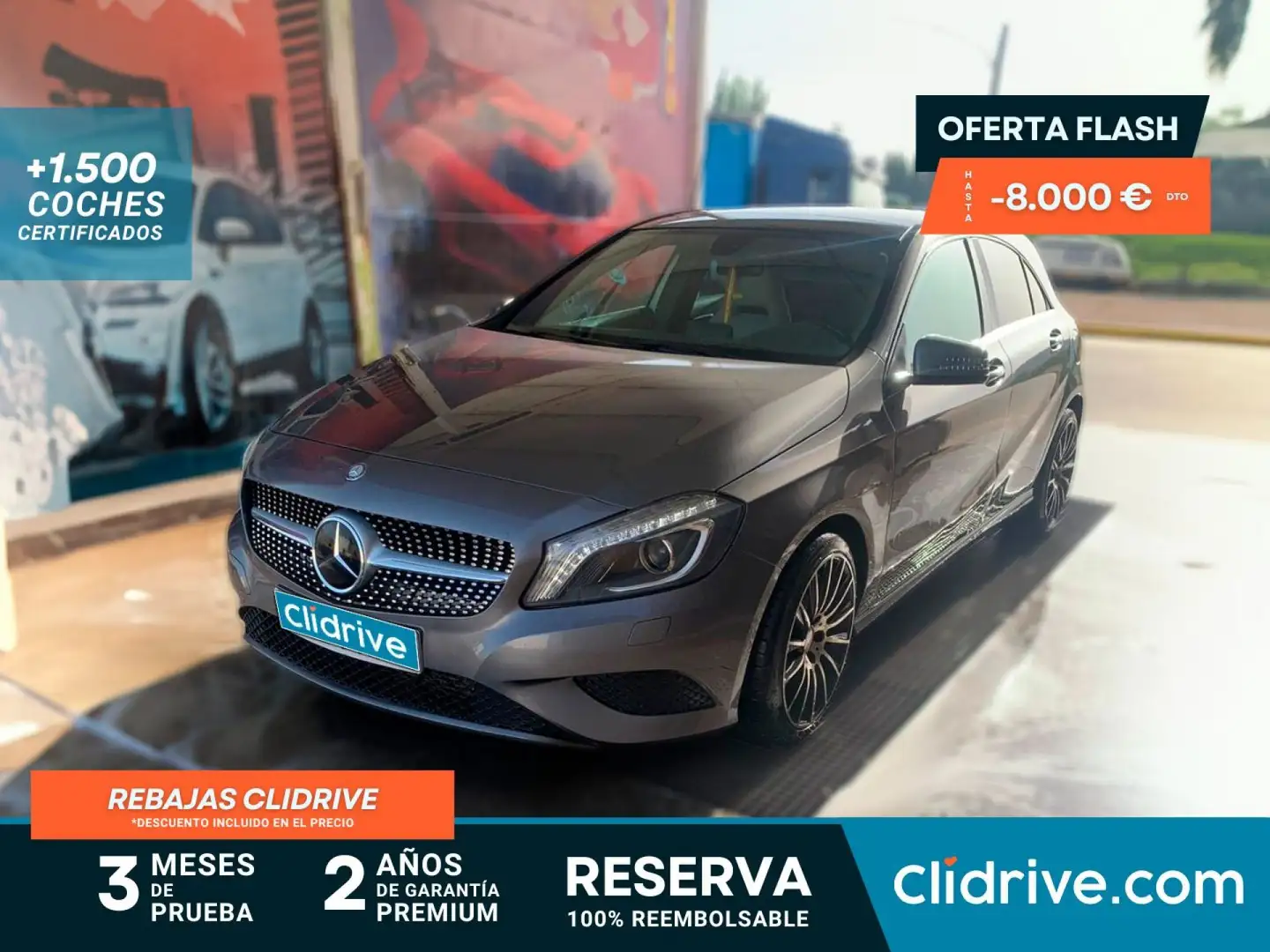 Mercedes-Benz A 200 CDI BlueEFFICIENCY Urban Gris - 1