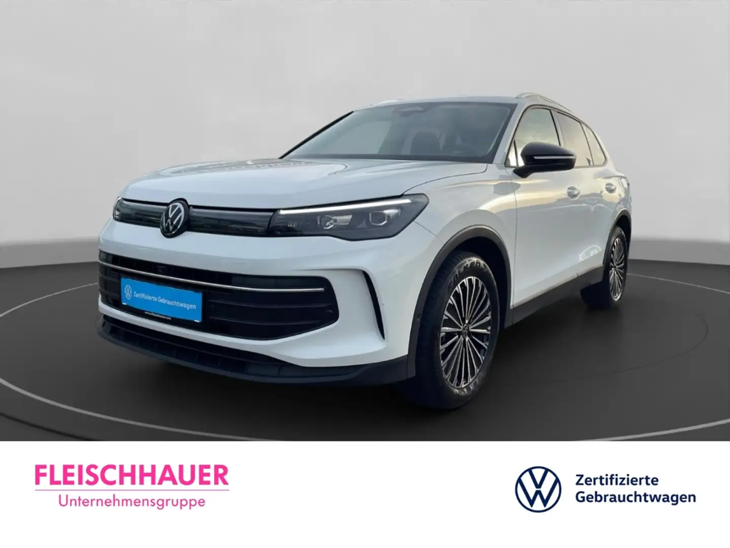 Volkswagen Tiguan Goal 2,0 TDI DSG AHK el. LEDPlus AreaView PLA Trav Weiß - 1