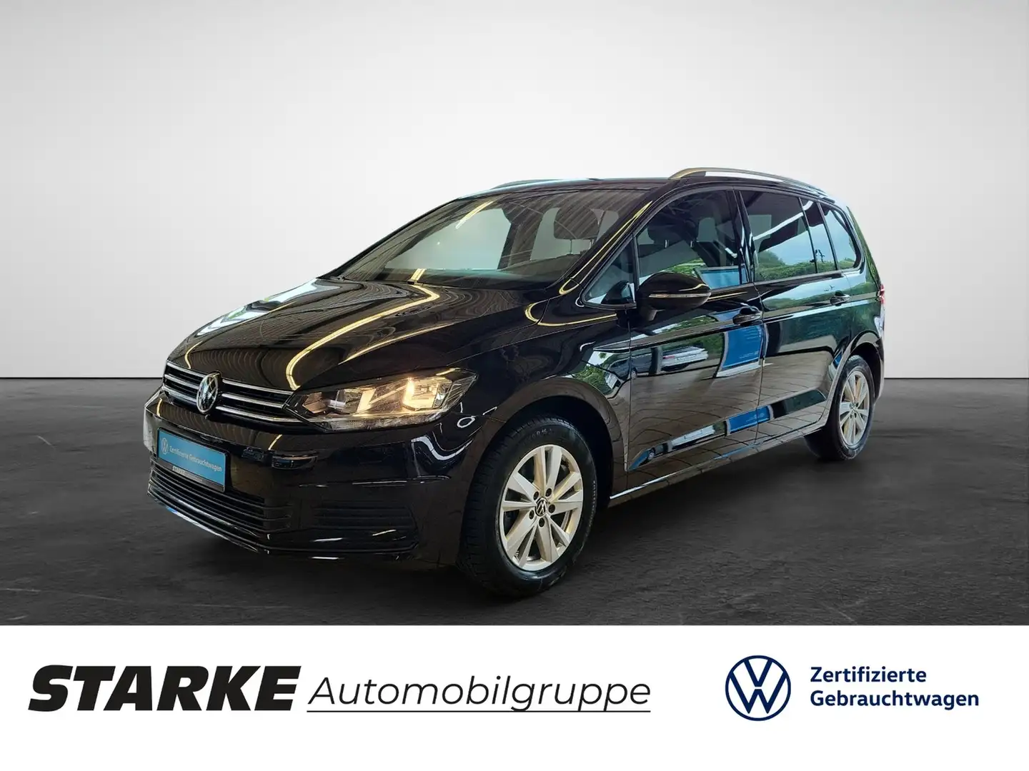 Volkswagen Touran 1.5 TSI DSG Comfortline 7-Sitzer Schwarz - 1