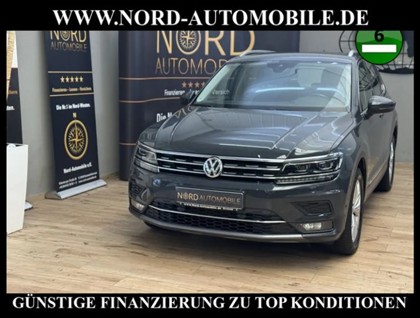 Volkswagen Tiguan Highline 4MOT 2.0 TDI DSG Dig.Cockpit/Kam Highline Grau - 1