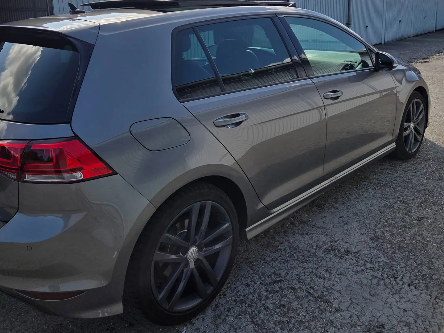 Volkswagen Golf Golf 2.0 TDI Rline Grijs - 2