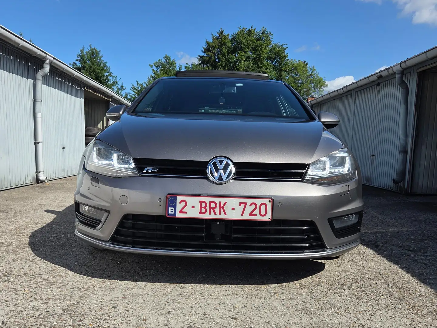 Volkswagen Golf Golf 2.0 TDI Rline Grijs - 1