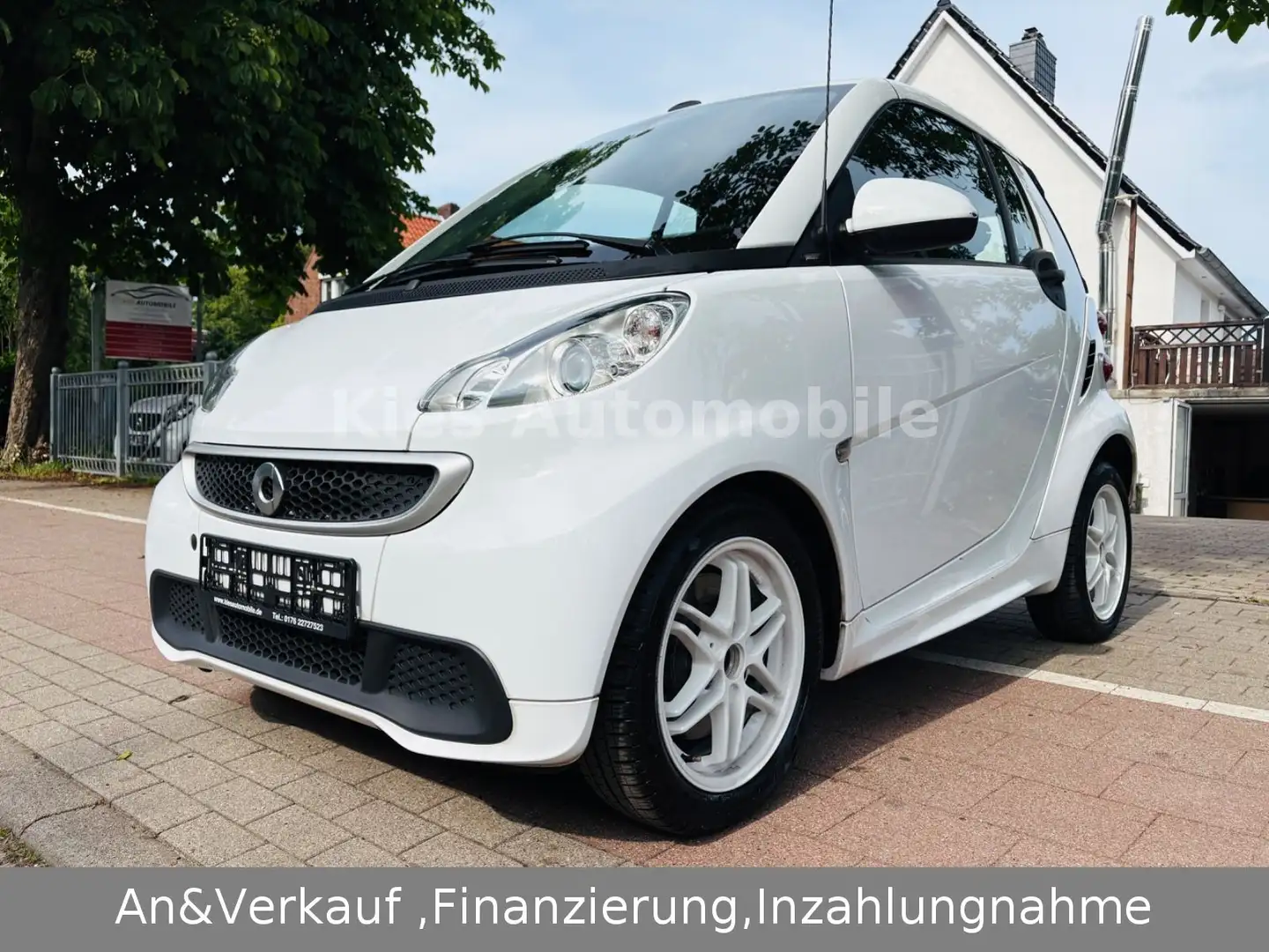 smart forTwo Cabrio Passion KLIMA/1.HAND/SITZH/BRABUS Blanc - 2