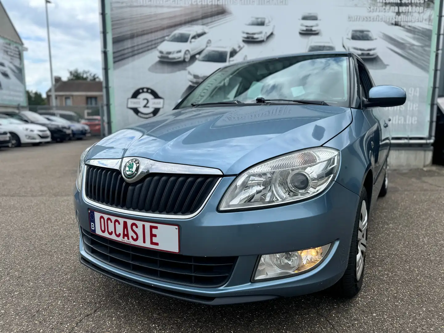 Skoda Fabia Fabia 1.2 TDI DPF Combi GreenLine Bleu - 2