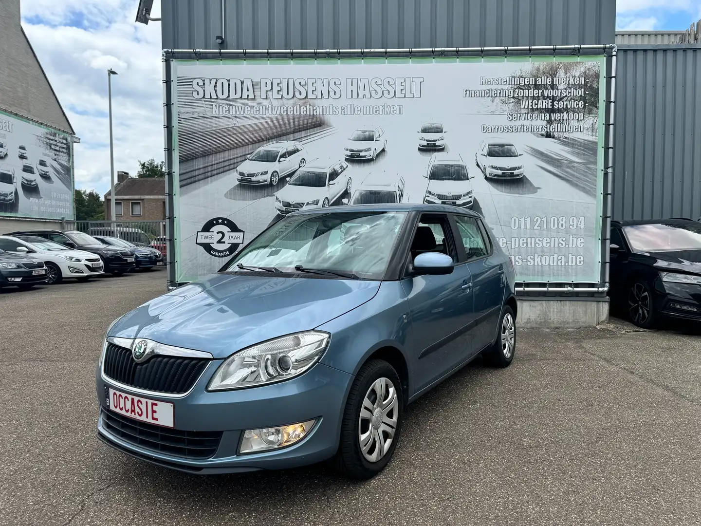 Skoda Fabia Fabia 1.2 TDI DPF Combi GreenLine Bleu - 1