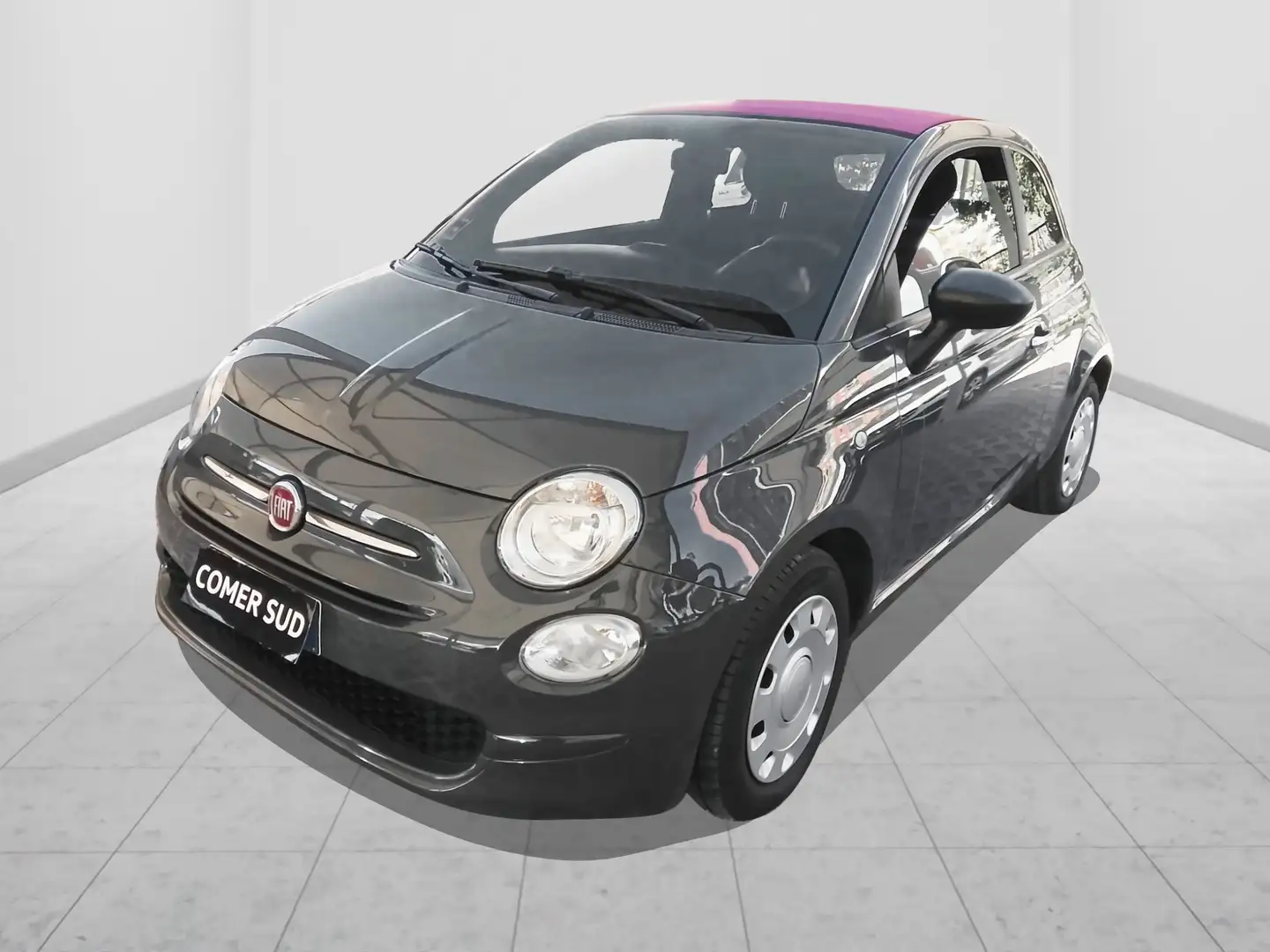 Fiat 500 1.0 FireFly Hybrid Cult Gris - 1
