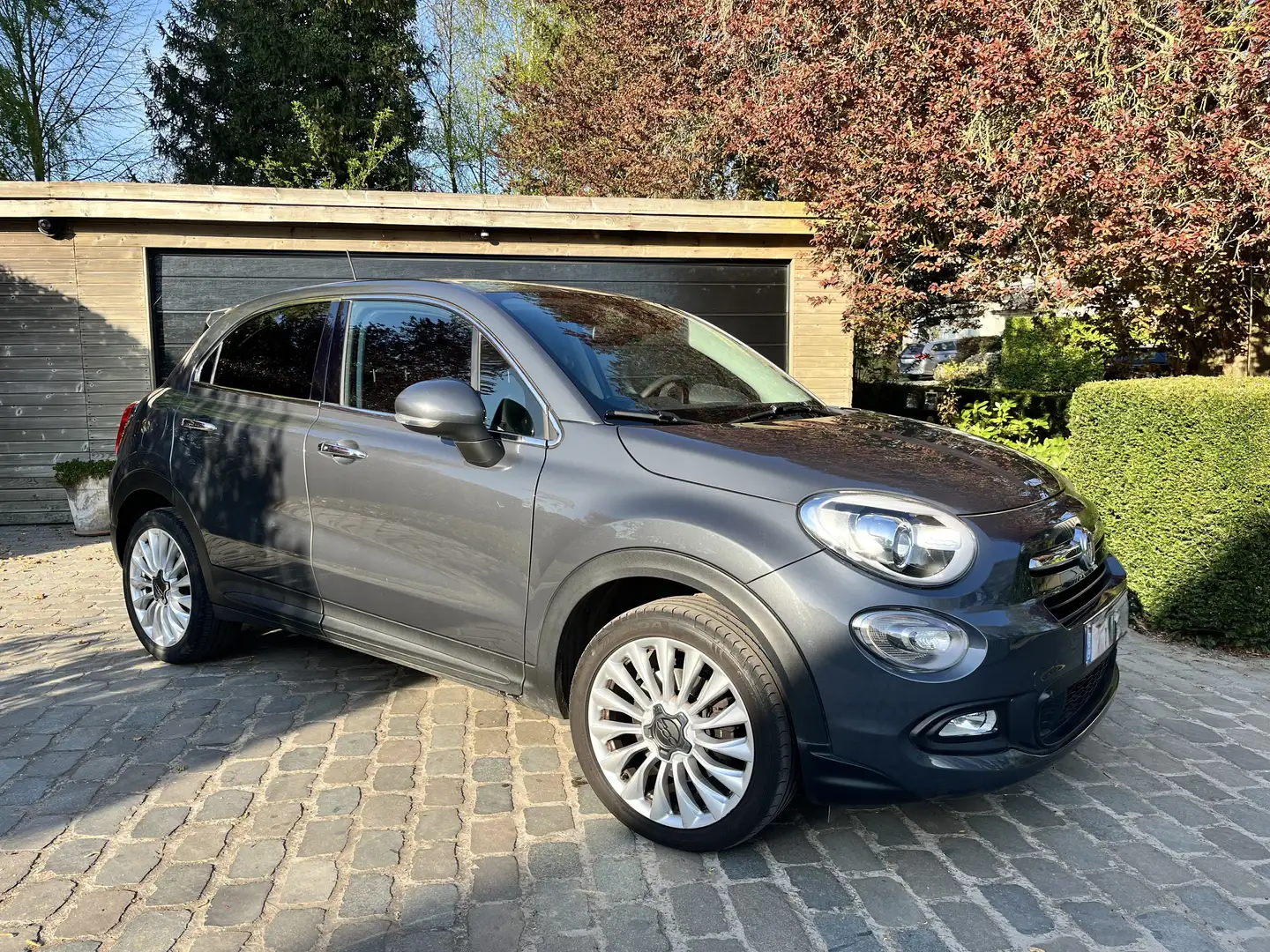 Fiat 500X 500X 1.6 E-torQ 4x2 Lounge Grijs - 1