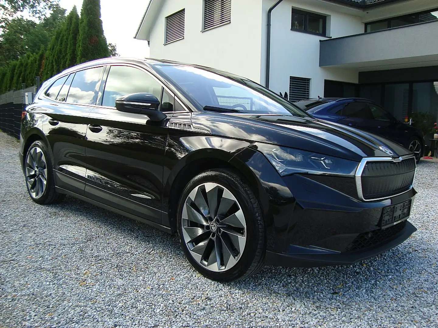 Skoda Enyaq iV 80 82kWh Richtig Voll 1-Hand !! Noir - 1