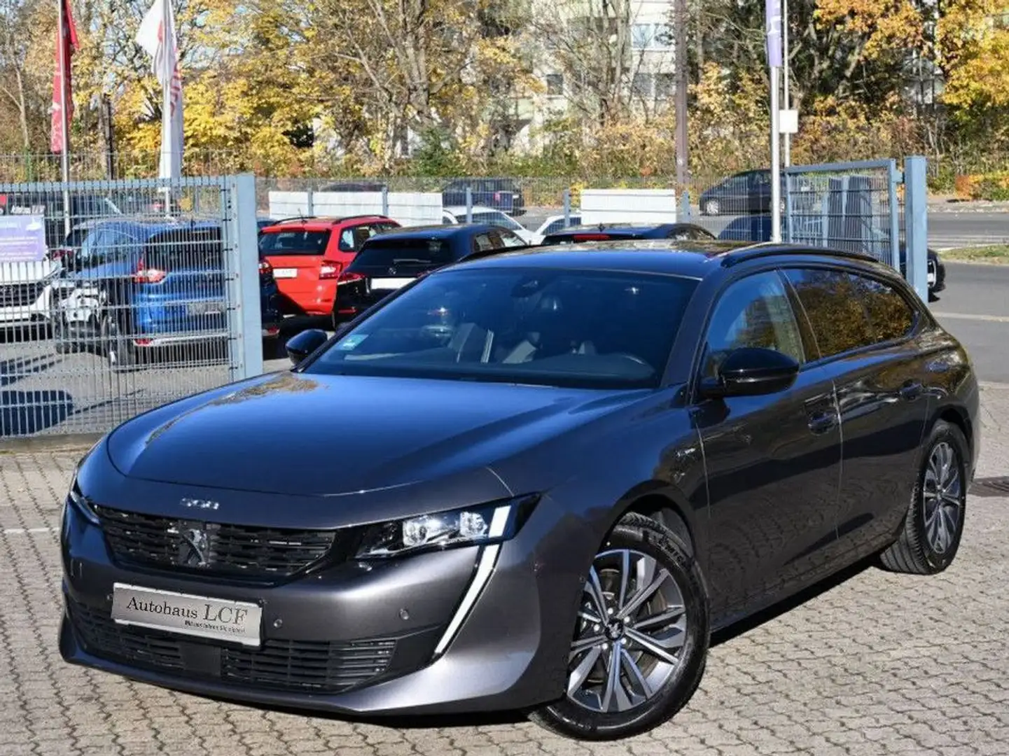 Peugeot 508 SW Hybrid 225 Allure Pack Leder Navi Standhz Grau - 1