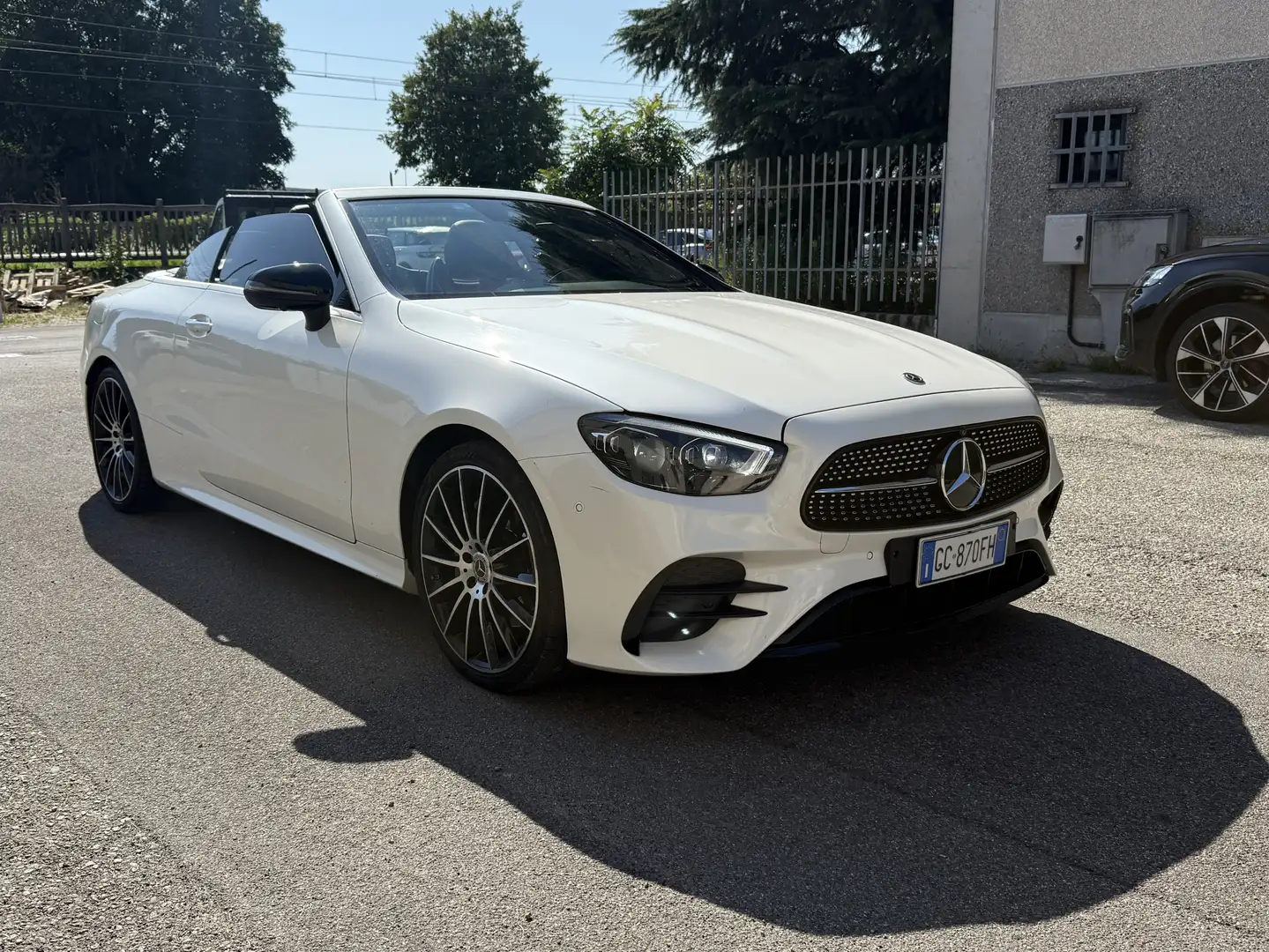 Mercedes-Benz E 220 Classe E  Cabrio d Premium Plus auto my20 * GANCIO Bianco - 1