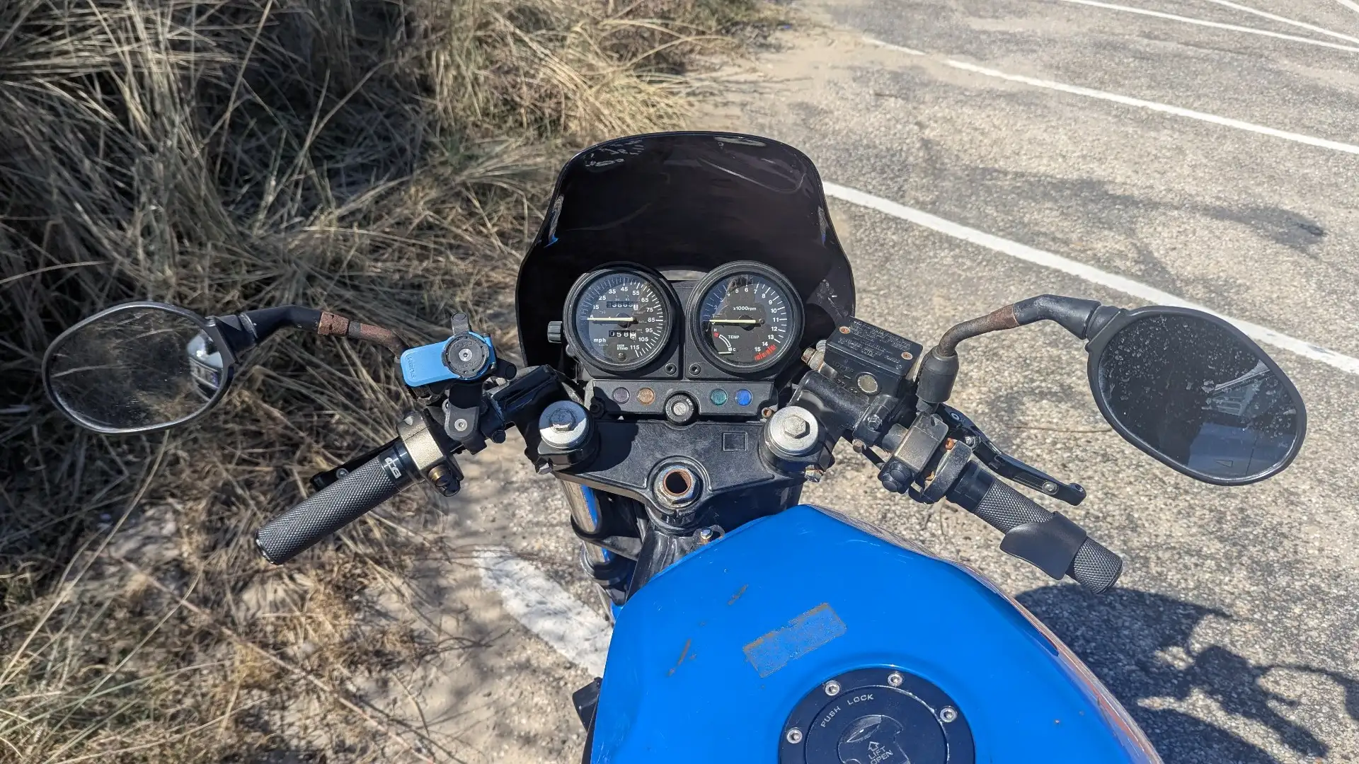 Honda CB 1 Blau - 2