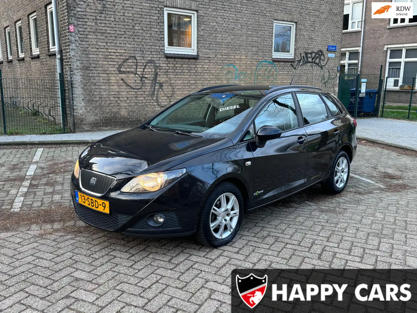 SEAT Ibiza ST 1.2 TDI COPA Ecomotive Zwart - 1