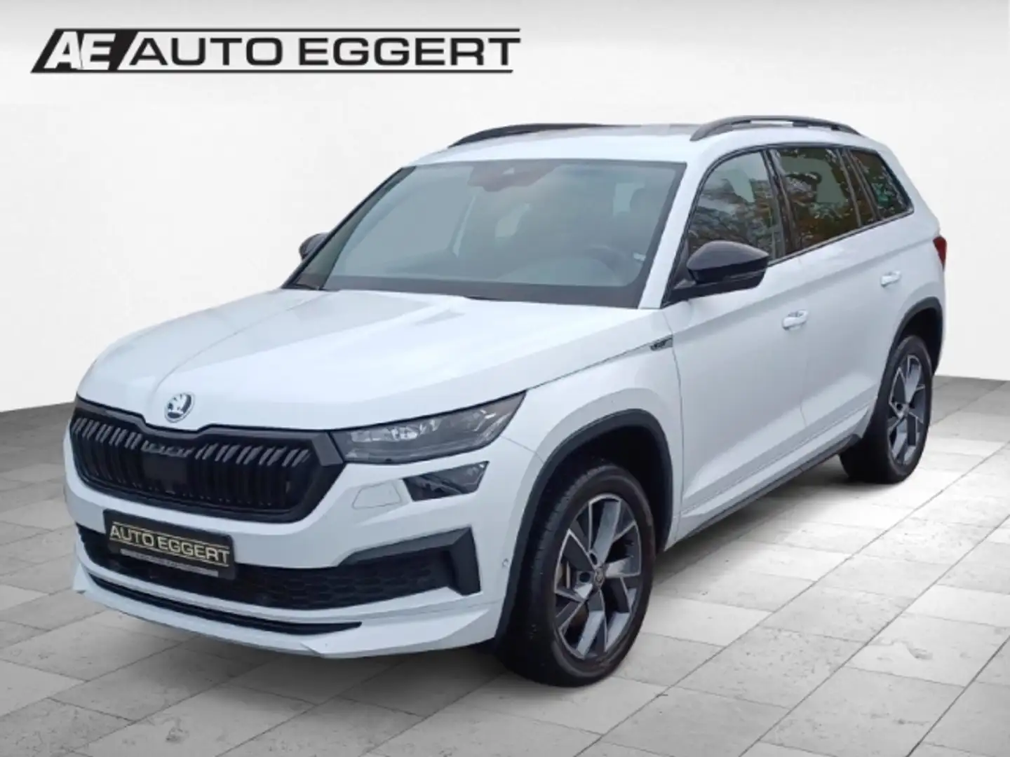 Skoda Kodiaq Sportline 2,0 TDI 147 k W 7-Gang DSG 4x4 Blanc - 1