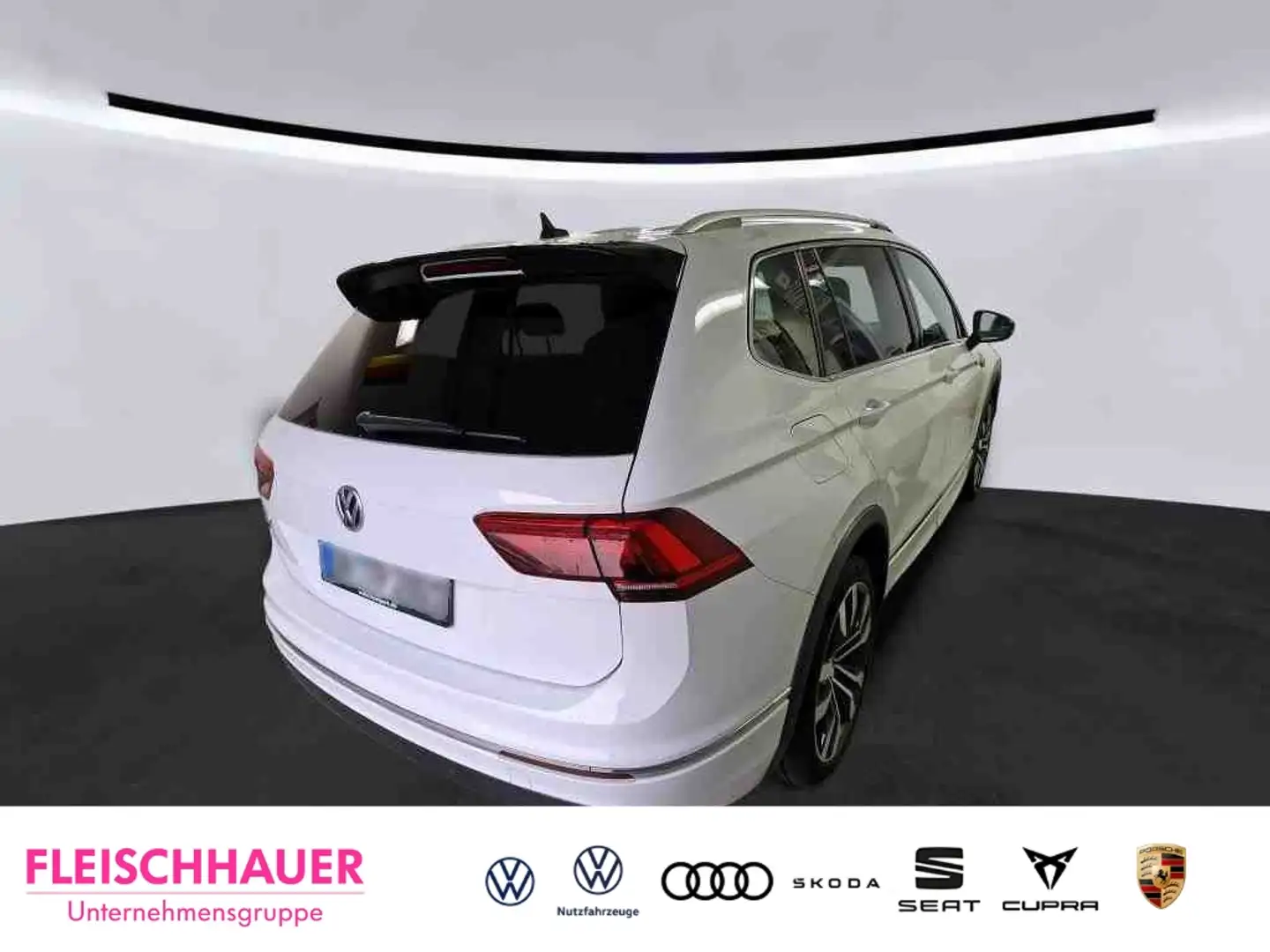 Volkswagen Tiguan Allspace R-line 1.5 TSI DSG AHK Navi LED Digitales Cockpit Weiß - 2