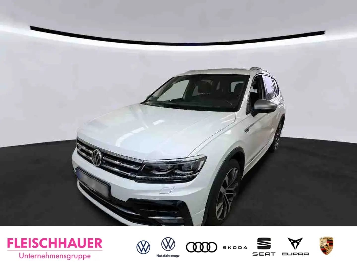 Volkswagen Tiguan Allspace R-line 1.5 TSI DSG AHK Navi LED Digitales Cockpit Weiß - 1