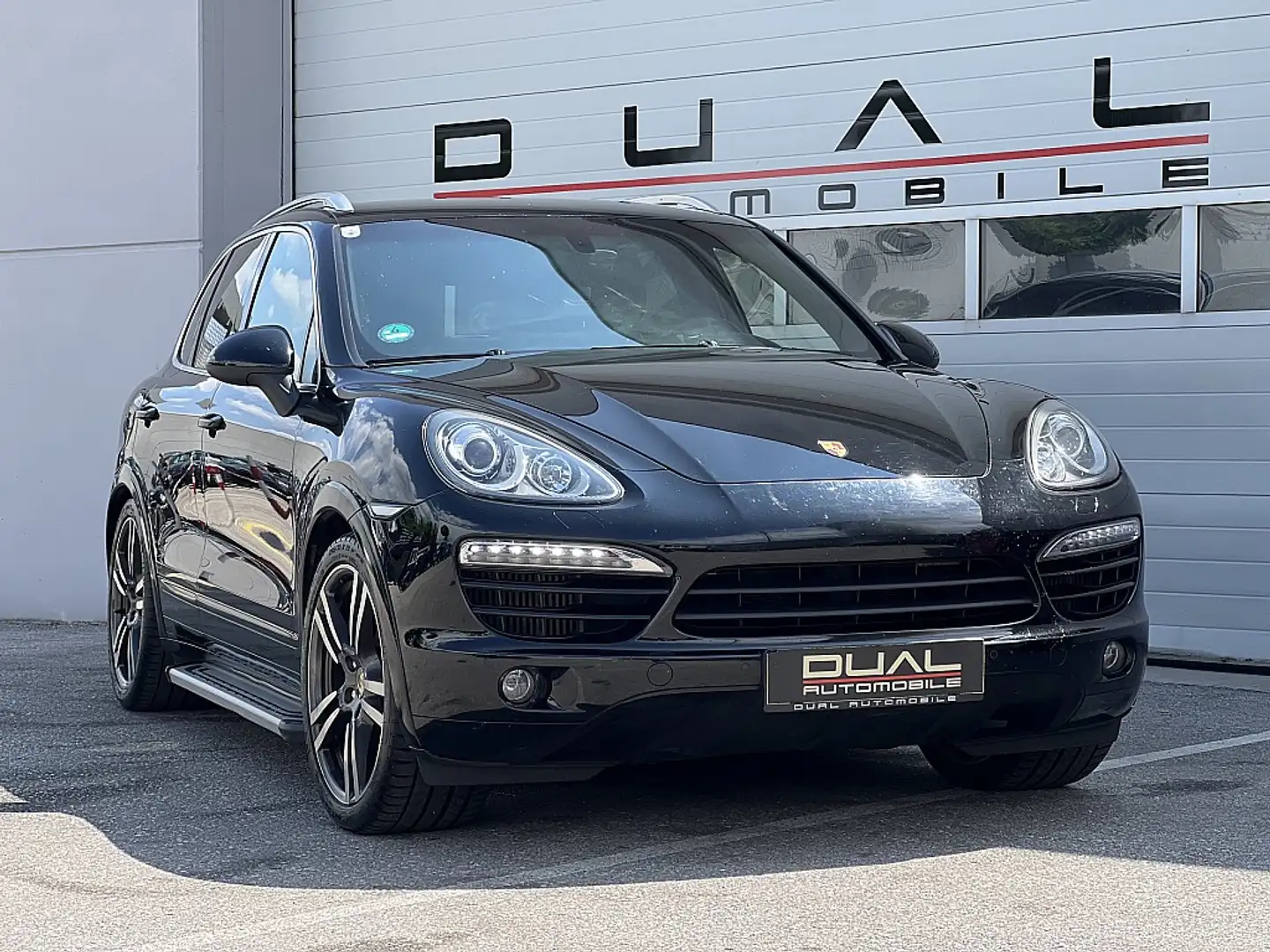 Porsche Cayenne II 3,0 Diesel Aut.|ACTIVE SOUND|AHK|LUFT|NAVI|RFK Schwarz - 2