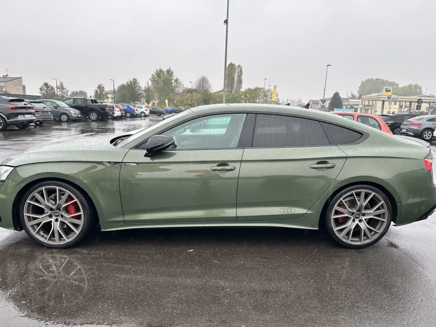 Audi A5 SPB 40 TDI quattro S tronic S line edition Verde - 2