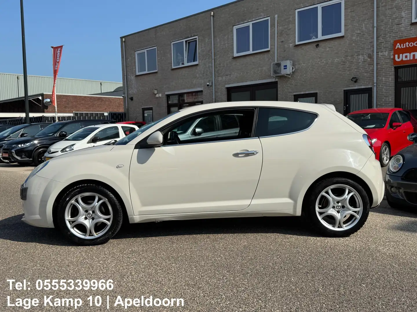 Alfa Romeo MiTo 1.4 T Centenario 135Pk Navi Climate Cruise Ctr Lmv Blanc - 2