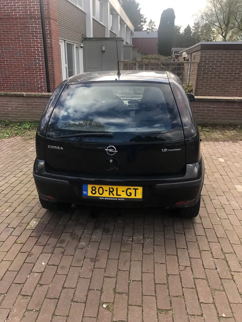 Opel Corsa 1.2 16V Zwart - 2