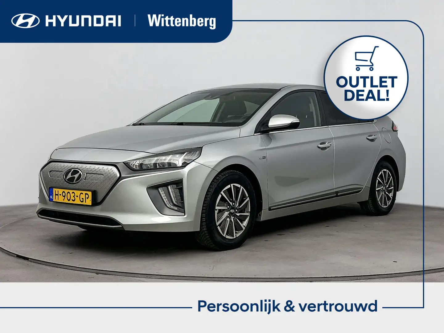 Hyundai IONIQ Comfort EV 38 kWh | ACTIE! | Facelift | Stoelverwa Grijs - 1