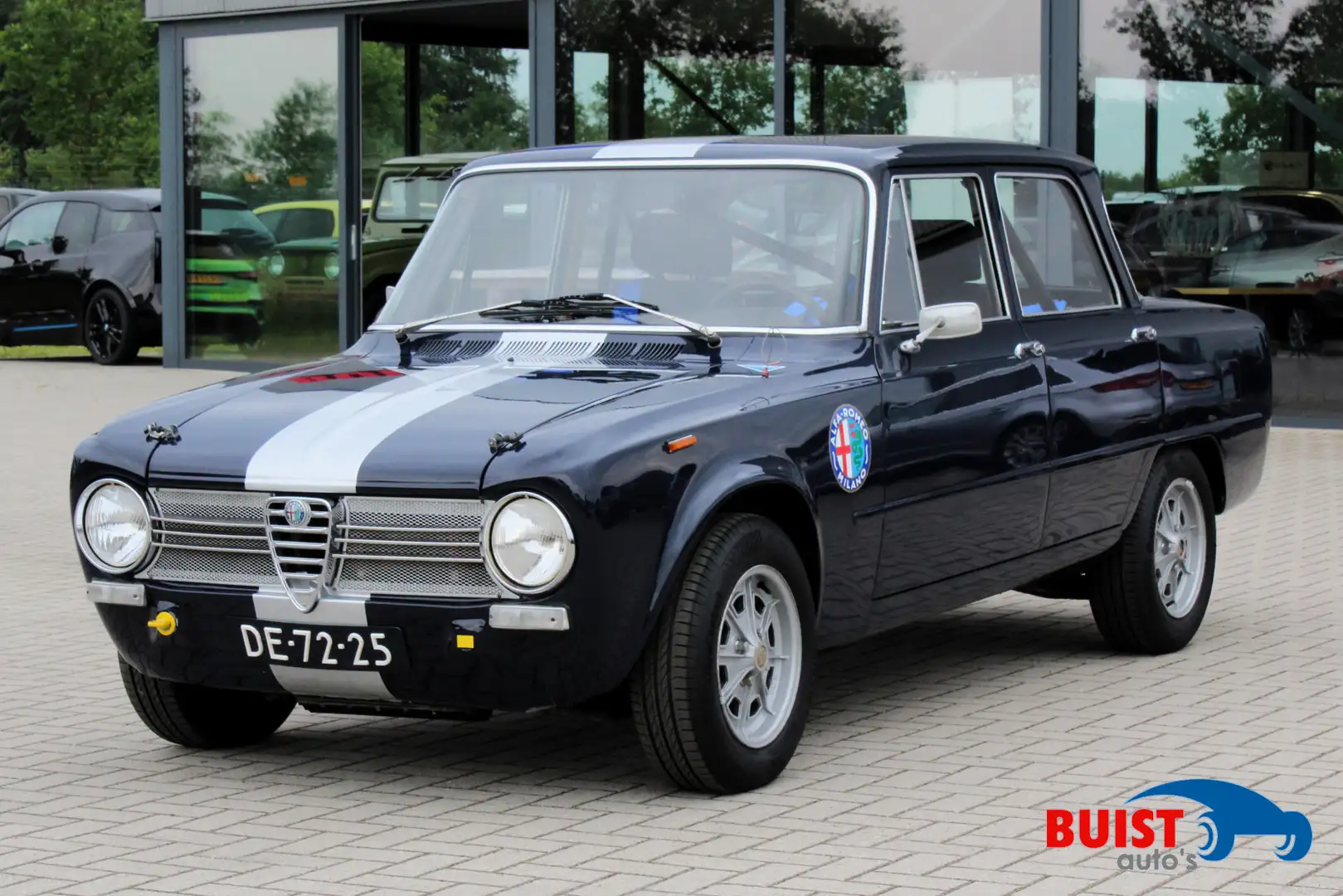 Alfa Romeo Giulia 1300 Ti PERFECT VOOR KLASSIEKE RALLY'S Azul - 1