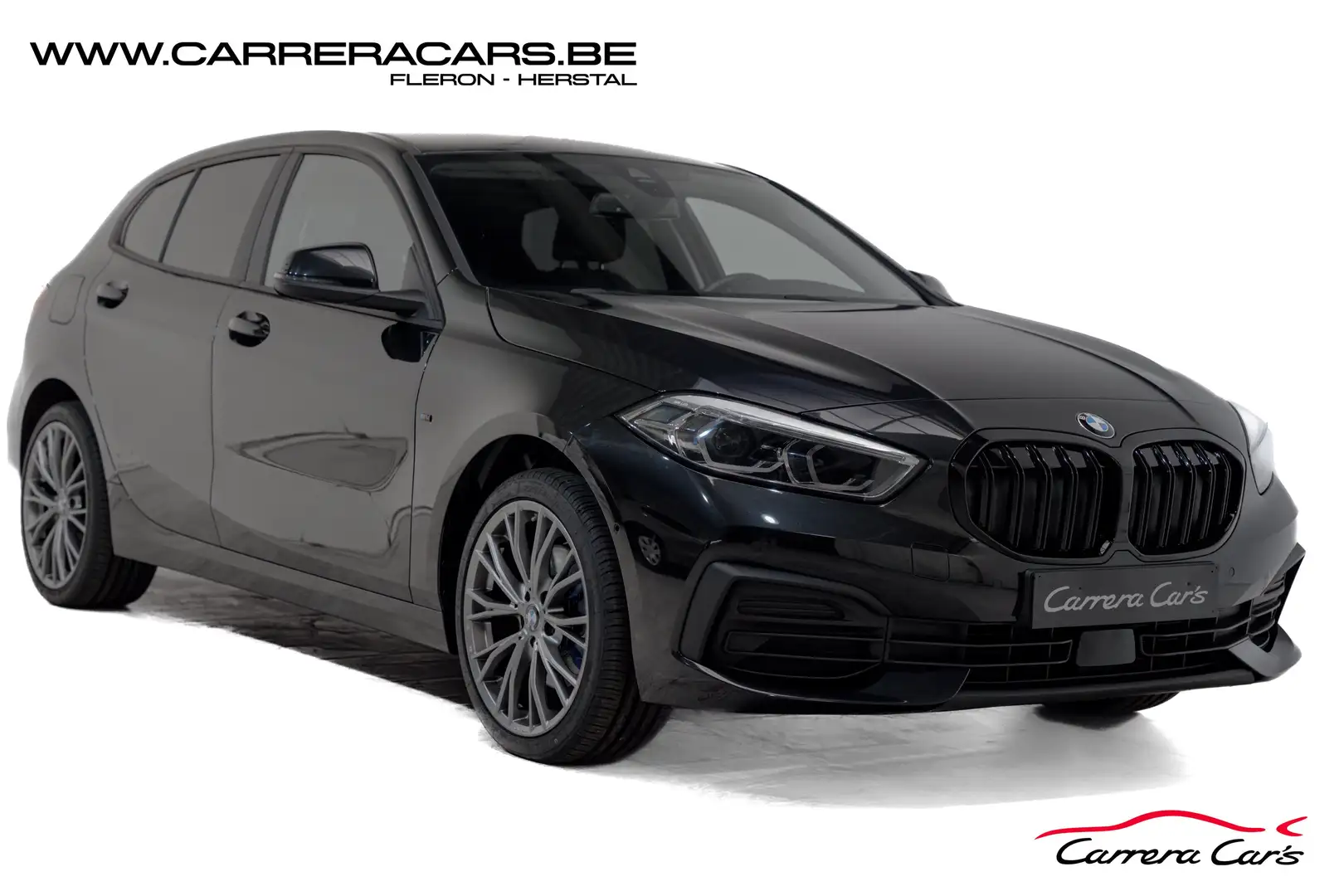 BMW 116 d*|PACK M*NAVI*LED*CRUISE*LANE*KEYLESS*GARANTIE*| Zwart - 1