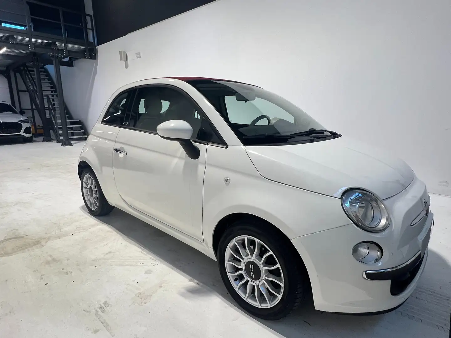 Fiat 500C 500C III 1.3 mjt 16v Lounge 95cv Blanc - 1