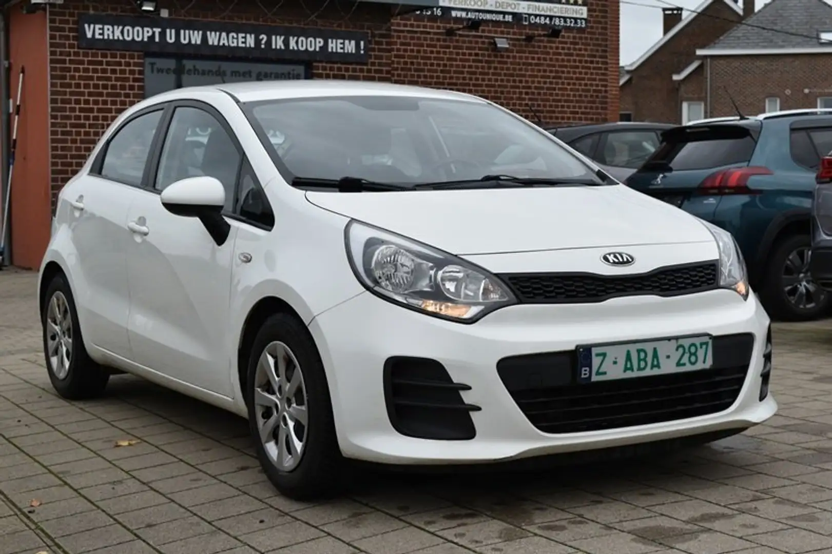 Kia Rio 1.2i*Garantie 1an* 198€ PAR MOIS SANS ACOMPTE Blanc - 1