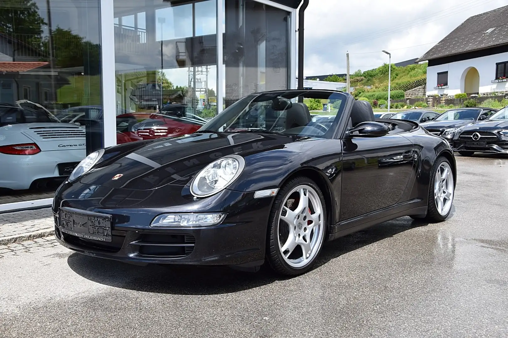 Porsche 911 Carrera 4 S Cabrio *Schalter*Sport Chrono*Volll... Nero - 2
