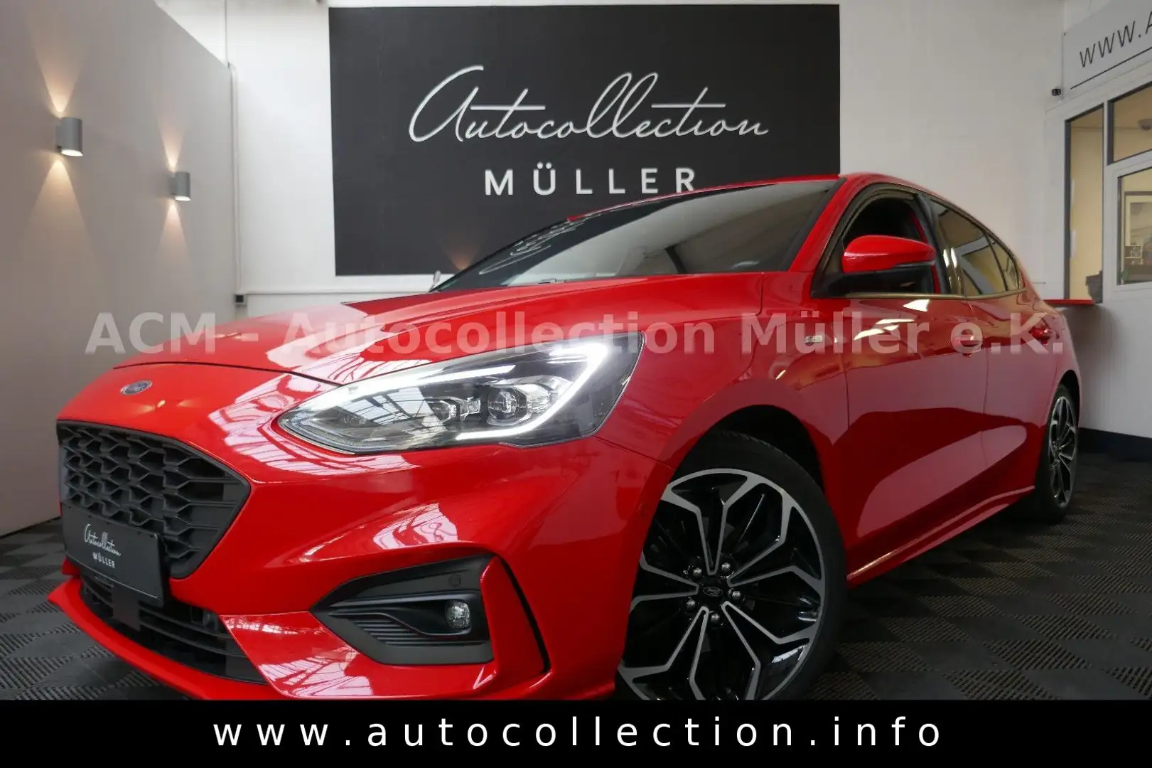Ford Focus ST-Line*1.Hand*LED*Navi*Kamera*18Zoll*DAB* Rojo - 1