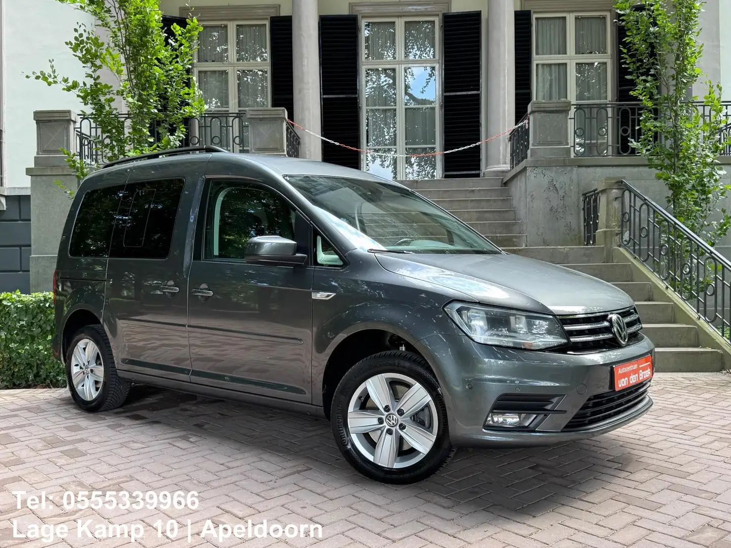 Volkswagen Caddy 1.4 TSI Combi Highline 125Pk Navi Camera Climate C Grijs - 1