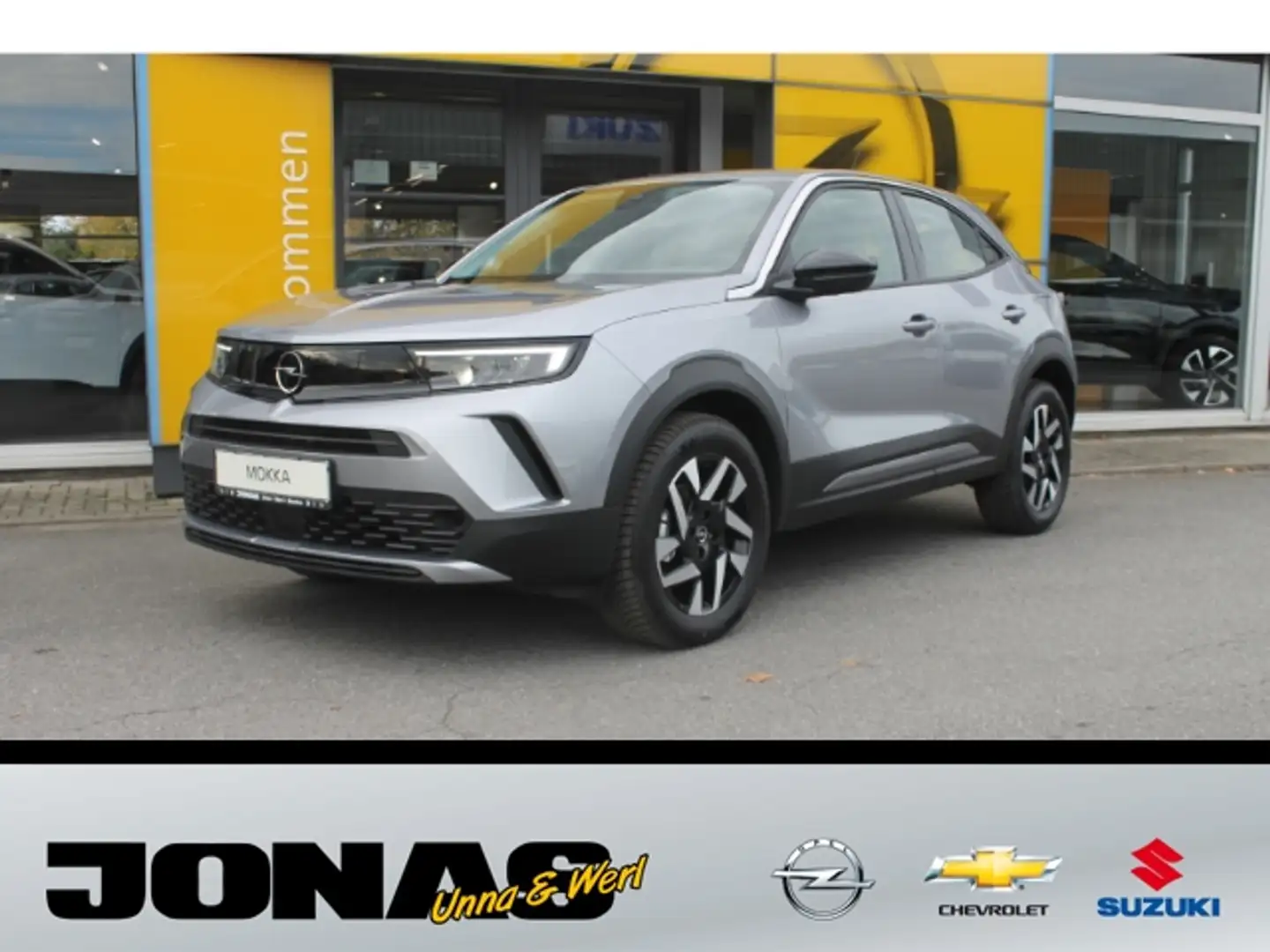 Opel Mokka Elegance 1.2T RKamera 180° Sitzh. Allwetter Szary - 1