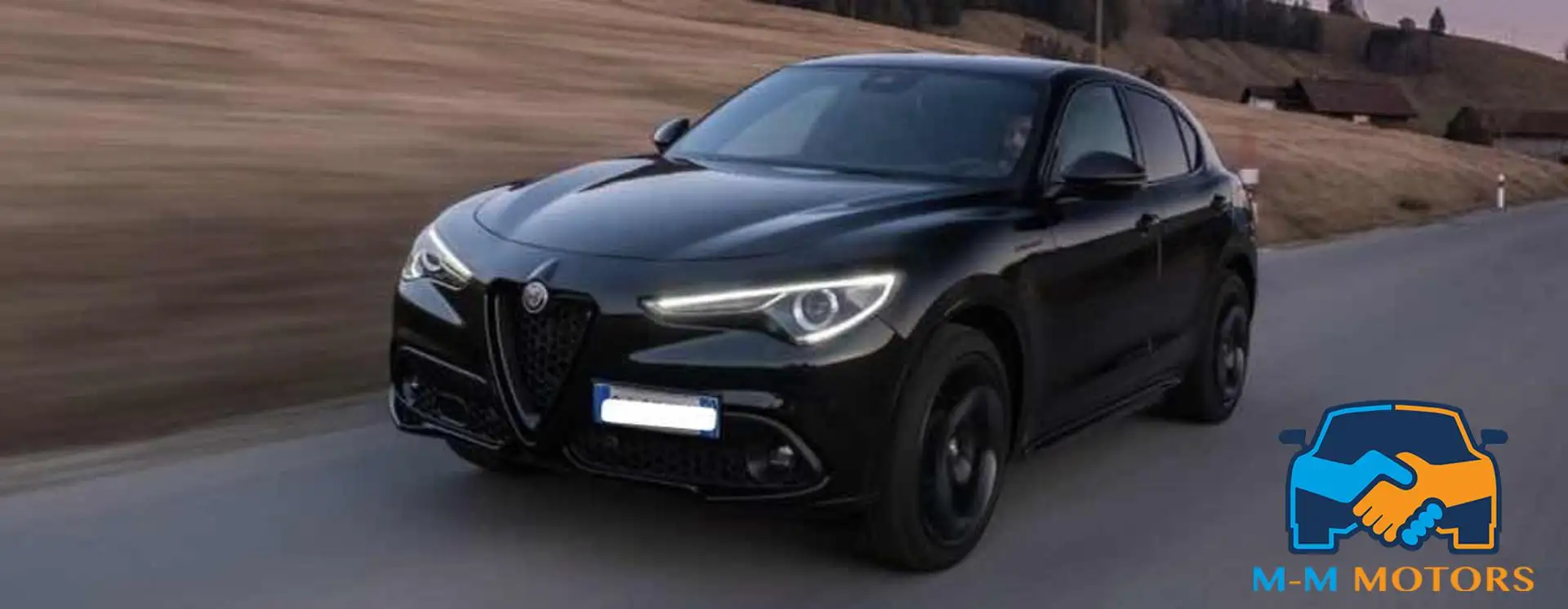 Alfa Romeo Stelvio 2.2 Turbodiesel 160 CV AT8 PROMMO Noir - 1